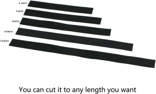 Alt view image 4 of 6 - Reusable Fastening Tape Cable Ties 3/4 Inch Double Side Hook Roll (5 Yard, Blue)