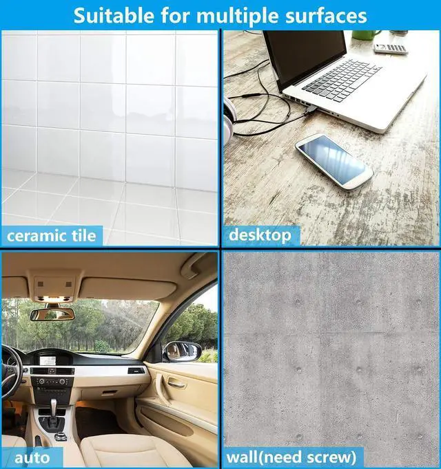 Alt view image 6 of 7 - Cable Tie Mounts Adhesive-Backed 1 Inch for Cable Management Cable Tie Anchors 100 Pack White
