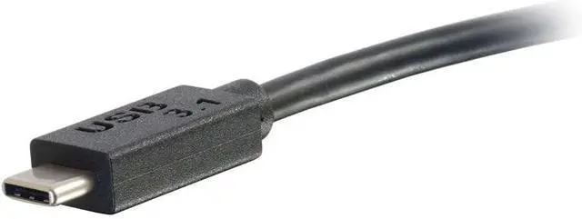 Alt view image 4 of 4 - C2G USB Adapter, Video Adapter, USB C to VGA, Black, Cables to Go 29471