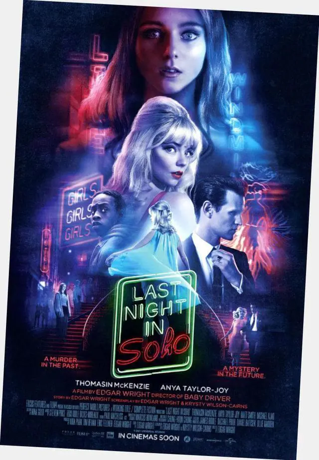 Main image of Last Night In Soho Movie Poster 24"x36" 24x36