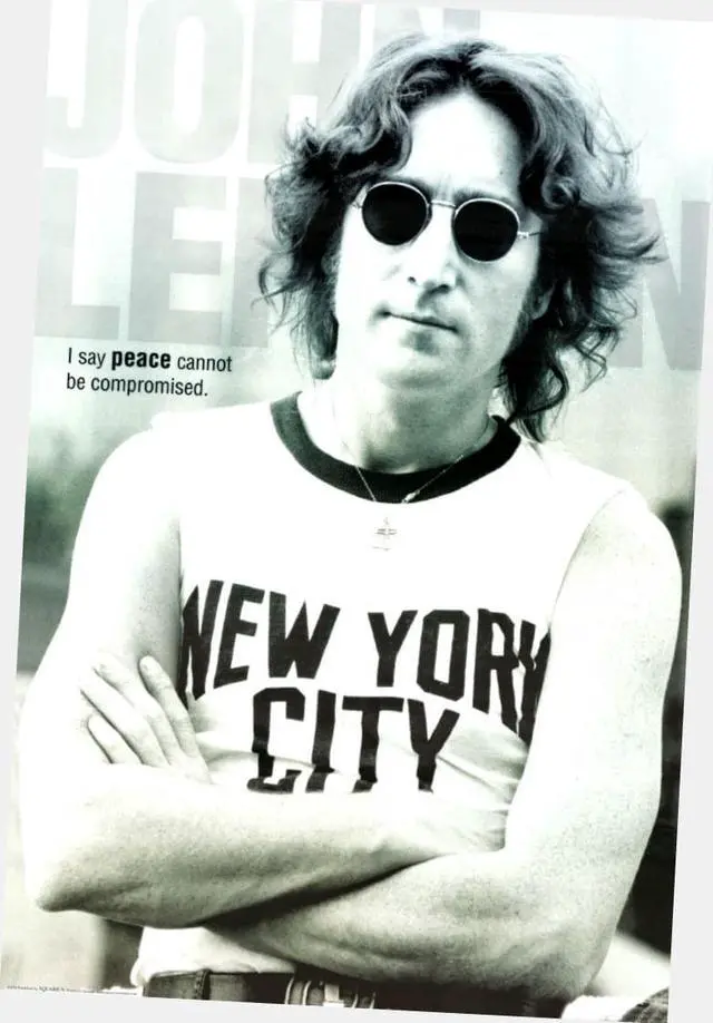 Main image of John Lennon Poster 24"x36" 24x36New York City Peace