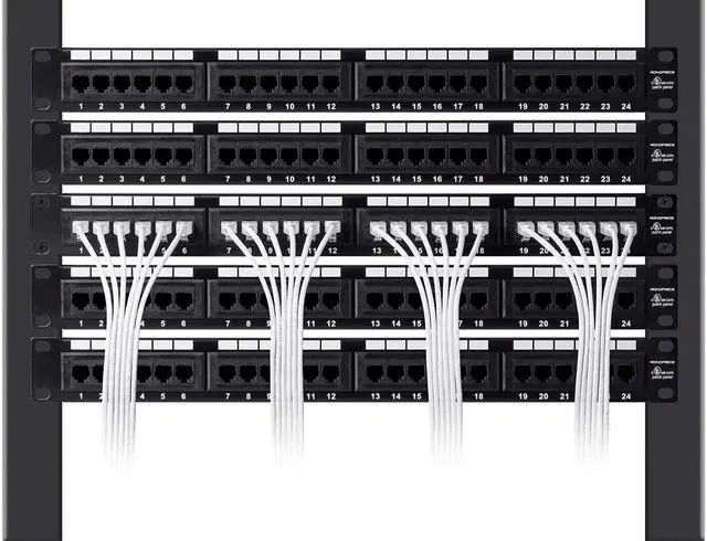 Alt view image 5 of 16 - Monoprice Cat6 Ethernet Patch Cable - 7 feet - Gray | Snagless RJ45 Stranded 550MHz UTP CMR Riser Rated Pure Bare Copper Wire 28AWG - SlimRun Series