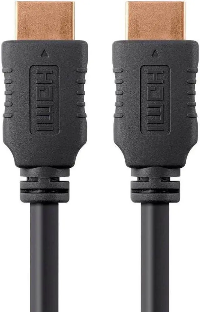Main image of Monoprice HDMI Cable - 20 Feet - Black | High Speed, 4K@60Hz HDR, 18Gbps, 26AWG, YUV 4:4:4, Compatible with UHD TV and More - Select Series