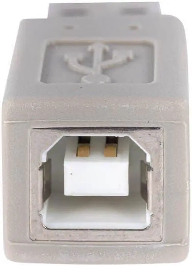 Alt view image 2 of 11 - Monoprice Inc. Usb 2.0 A Male/B Female Adaptor