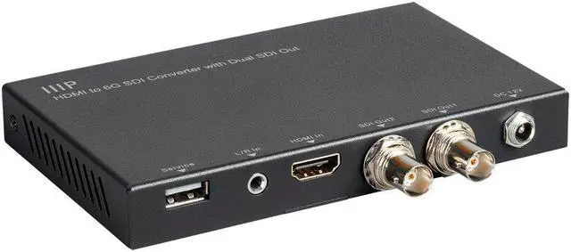 Alt view image 3 of 6 - Monoprice HDMI to 6G SDI Converter with Dual SDI Out, Automatically detects the HDMI input signal