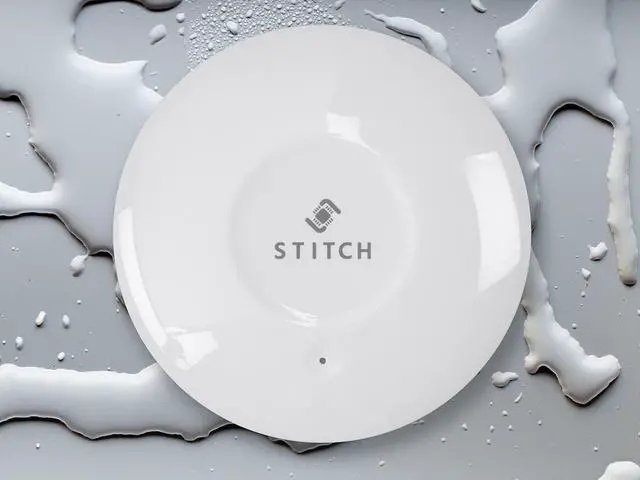 Alt view image 6 of 6 - Monoprice Wireless Smart Water Leak/Flood Sensor - White with Probe and Alarm, No Hub Required (Supports IFTTT) - From STITCH Collection
