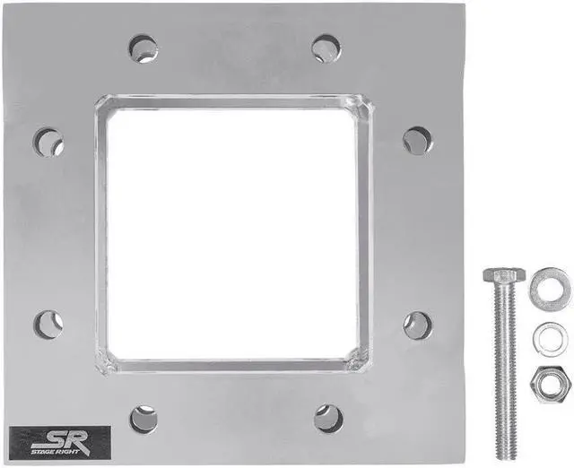 Alt view image 4 of 5 - Monoprice 8in x 8in Lite Duty Box Truss | 6-Way Corner With Hardware, Up to 500 pounds load capacity - Stage Right Series