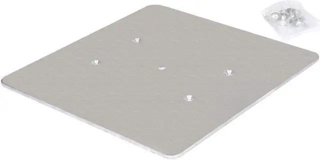 Main image of Monoprice 12in x 12in Top Base Plate for 8in Truss, Aluminum Alloy Construction- Stage Right Series