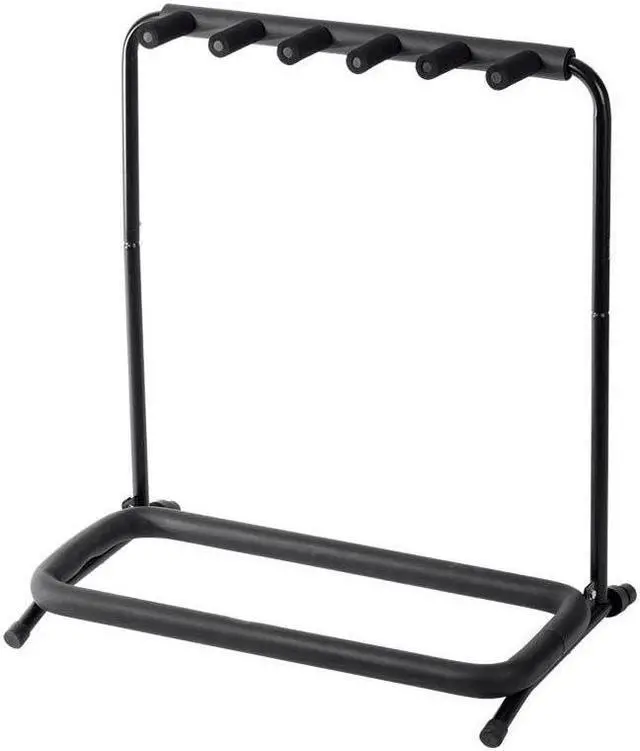 Main image of Monoprice Multi Guitar Stand Folding | for 5 Acoustic and Electric Guitar or Bass - Stage Right Series