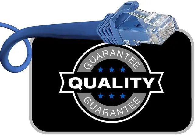 Alt view image 4 of 8 - Monoprice Cat6 Ethernet Patch Cable - 1 Feet - Blue (12-Pack) Snagless RJ45, 550MHz, UTP, Pure Bare Copper Wire, 24AWG - FLEXboot Series