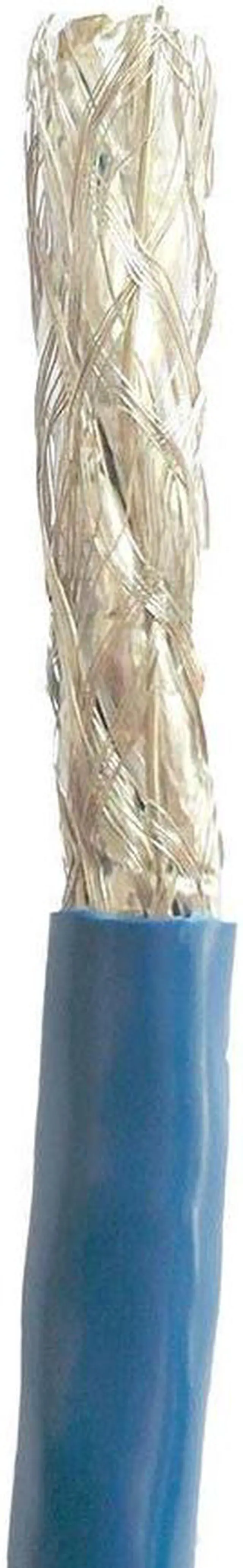 Main image of Monoprice Cat8 Network Cable - 250 Feet Bulk - Blue | 2GHz, S/FTP Shielded, Solid, 22AWG, 40G, Bare Copper, For Ethernet Switch, Modem, Router - Entegrade Series