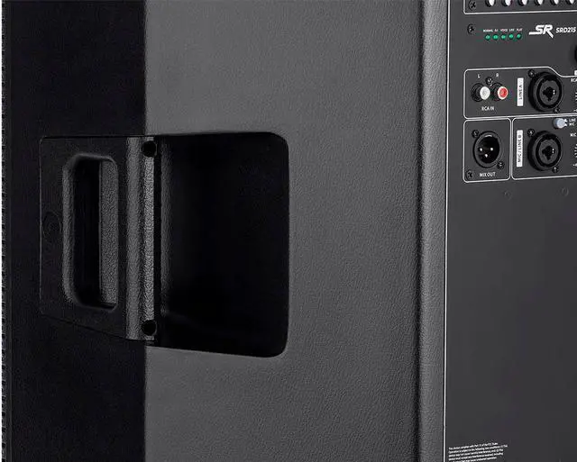 Alt view image 5 of 6 - Stage Right by Monoprice SRD215 1400W 15in Powered Speaker with Class D Amp, DSP, and Bluetooth Streaming