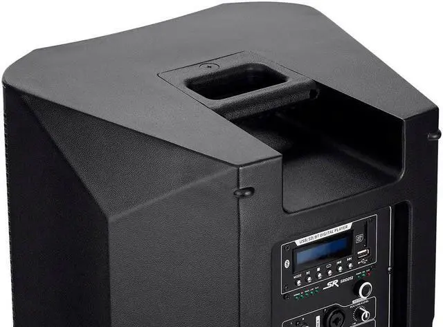 Alt view image 4 of 6 - Stage Right by Monoprice SRD212 1200W 12-inch Powered Speaker with Class D Amp, DSP, and Bluetooth Streaming