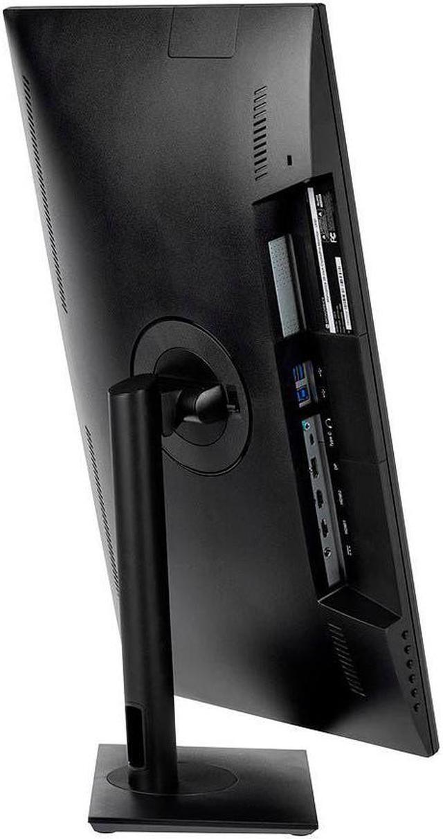 Alt view image 4 of 9 - Monoprice CrystalPro Monitor - 28in, 4K UHD, 60Hz, 65W USB-C, Height Adjustable Stand, IPS, HDMI, DP, 75x75 VESA, For Business and Gaming