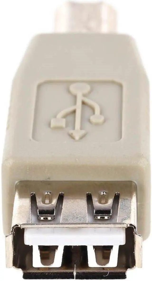 Alt view image 5 of 7 - Monoprice Inc. Usb 2.0 A Female/B Male Adaptor