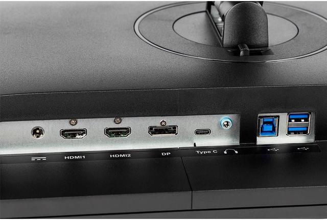 Alt view image 7 of 9 - Monoprice CrystalPro Monitor - 28in, 4K UHD, 60Hz, 65W USB-C, Height Adjustable Stand, IPS, HDMI, DP, 75x75 VESA, For Business and Gaming