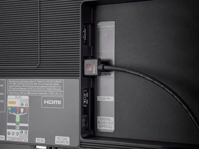 Alt view image 4 of 17 - Monoprice HDMI Cable - 1 Feet - Black | High Speed, 4K@60Hz, HDR, 18Gbps, 36AWG, YUV 4:4:4, Compatible with UHD TV and More - Ultra Slim Series