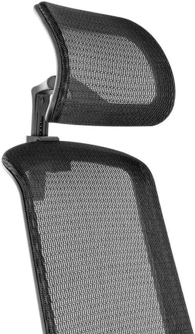 Alt view image 5 of 6 - Monoprice WFH Ergonomic Office Chair with Mesh Seat, Adjustable Headrest, Lumbar Support, Armrests, Backrest - Workstream Collection