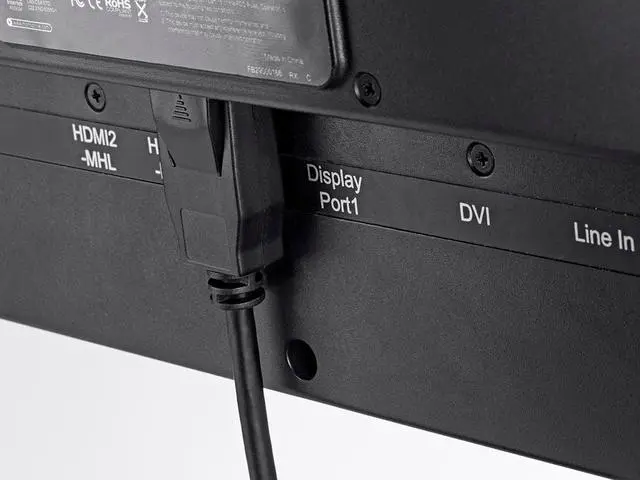 Alt view image 8 of 8 - Monoprice Mini DisplayPort 1.2 to DisplayPort Cable - 1.5 Feet - Black | 4K Capable, Supports 3D Video - Select Series