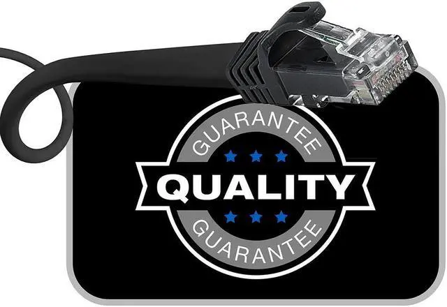 Alt view image 4 of 7 - Monoprice Cat6 Ethernet Patch Cable - 3 Feet - Black (12-Pack) Snagless RJ45, 550MHz, UTP, Pure Bare Copper Wire, 24AWG - FLEXboot Series