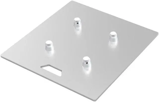 Main image of Monoprice 24in x 24in Steel Base Plate for 12in Spigoted Truss, Compatible With The Standard Size Systems, For DJ, Clubs, Stage Lighting, Concert - Stage Right Series