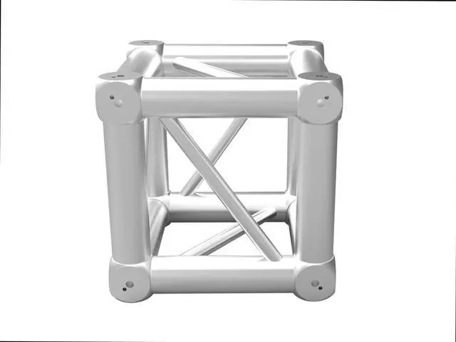 Alt view image 2 of 5 - Monoprice 6-way Truss Corner for 12in Spigoted Truss, Compatible With The Standard Size Systems, For DJ, Clubs, Stage Lighting, Concert - Stage Right Series