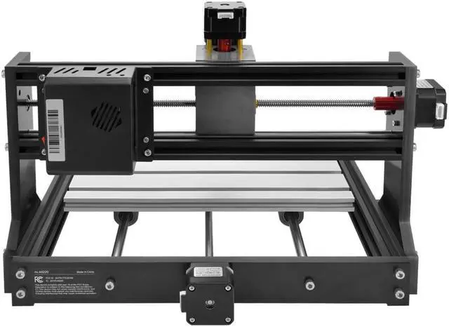 Alt view image 4 of 6 - Monoprice Benchtop CNC Router Kit, 3 Axis Engraving and Milling, Engrave or Mill Raw Materials Such As Soft Metals, Wood, Plastic, Acrylic, PVC and PCB to Create Crafted Products