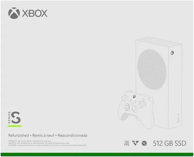 Alt view image 6 of 6 - MPM 2021 Microsoft Xbox Series S 512GB Game All-Digital Console One Xbox Wireless Controller 1440p Gaming Resolution 4K Streaming 3D Sound WiFi White (Re-certified)