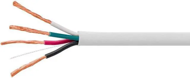 Alt view image 3 of 9 - MONOPRICE ACCESS SERIES 18AWG CL3 RATED 4-CONDUCTOR SPEAKER WIRE 250FT WHITE