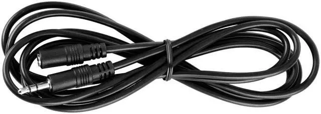 Alt view image 8 of 9 - Audio Cable,3.5mm,M/F,12 Ft MONOPRICE 649