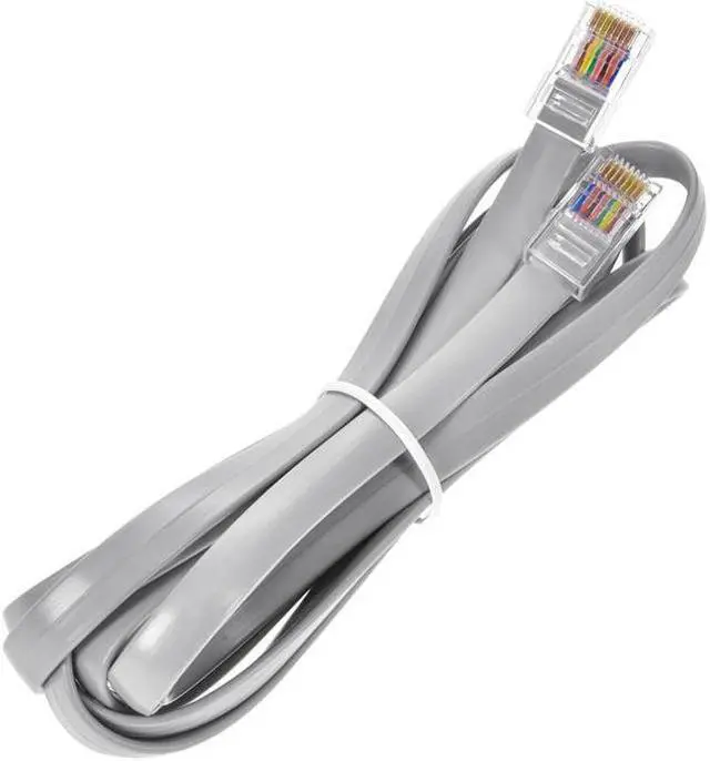Alt view image 5 of 6 - Monoprice Phone cable, RJ-45 (8P8C), Reverse - 7ft for Voice