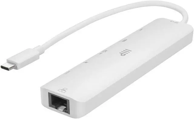 Alt view image 3 of 6 - MONOPRICE 7-IN-1 USB-C MULTIPORT 4K HDMI ADAPTER