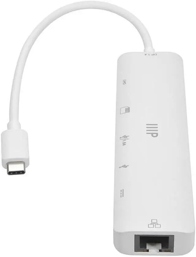 Alt view image 4 of 6 - MONOPRICE 7-IN-1 USB-C MULTIPORT 4K HDMI ADAPTER