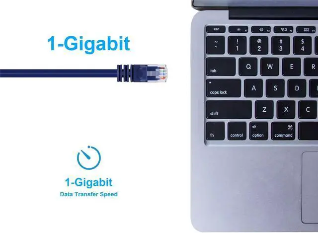 Alt view image 8 of 9 - Monoprice Cat6 Ethernet Patch Cable - Network Internet Cord - RJ45, Stranded, 550Mhz, UTP, Pure Bare Copper Wire, 24AWG, 7ft, Purple