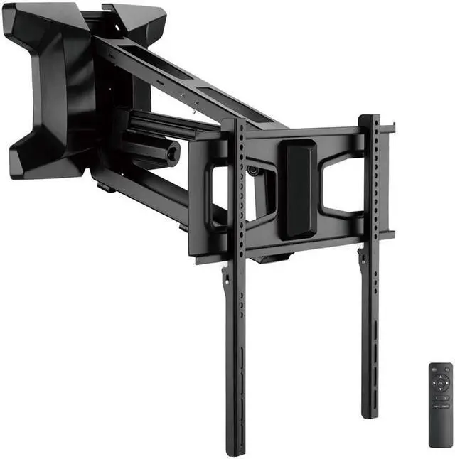 Main image of MONOPRICE MOTORIZED ELECTRIC ABOVE FIREPLACE MANTEL PULL-DOWN FULL-MOTION TV WAL