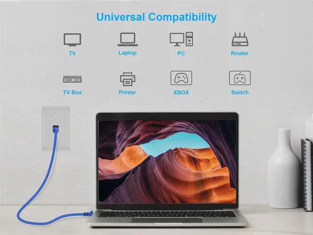 Alt view image 12 of 12 - Monoprice Cat5e RJ45 Inline Coupler Type Feedthrough Keystone Jack, Black