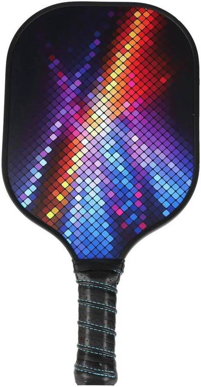 Alt view image 2 of 6 - MPM Pickleball Paddles, Set of 2 Graphite Rackets, Lightweight, Beginner to Professional, 4 Pickleballs Balls, with Port