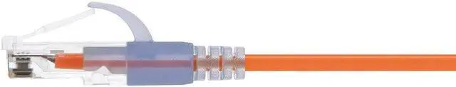Alt view image 6 of 8 - 10-Pack_ SlimRun Cat6A Ethernet Network Patch Cable_ 3ft Orange
