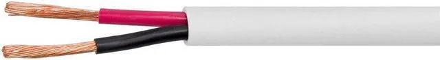 Alt view image 2 of 6 - Monoprice Access Series 14 Gauge AWG CL3 Rated 2 Conductor Speaker Wire / Cable - 1000ft Fire Safety In Wall Rated, Jacketed In White PVC Material 99.9% Oxygen-Free Pure Bare Copper