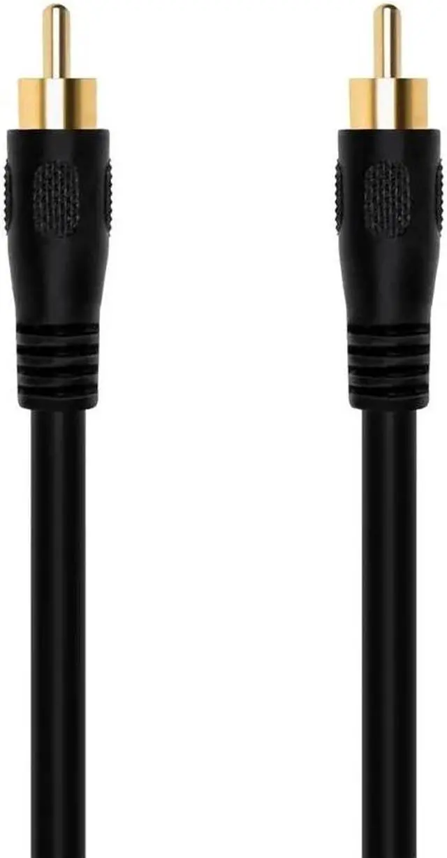 Alt view image 4 of 7 - Monoprice 15ft Coaxial Audio/Video RCA Cable M/M RG59U 75ohm (for S/PDIF, Digital Coax, Subwoofer, and Composite Video)