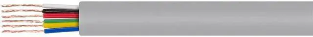 Alt view image 5 of 9 - Monoprice 6 Conductor Stranded Bulk Phone Cable - 1000 Feet - Silver, 28AWG, Flat Cable