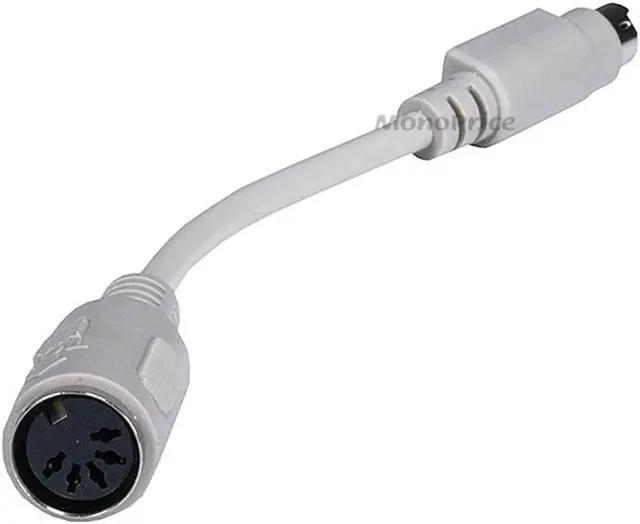 Alt view image 3 of 6 - DIN5F/MDIN6M, AT to PS/2 - 6 Inches