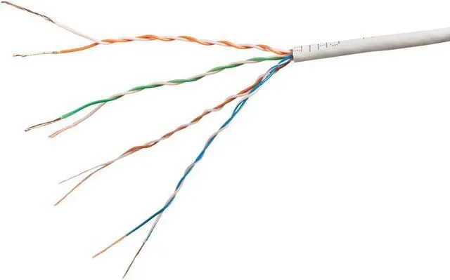 Alt view image 12 of 12 - Monoprice Stranded Bulk Phone Cable - 1000 Feet - Silver | 8 Conductor, 28AWG, Flat Cable