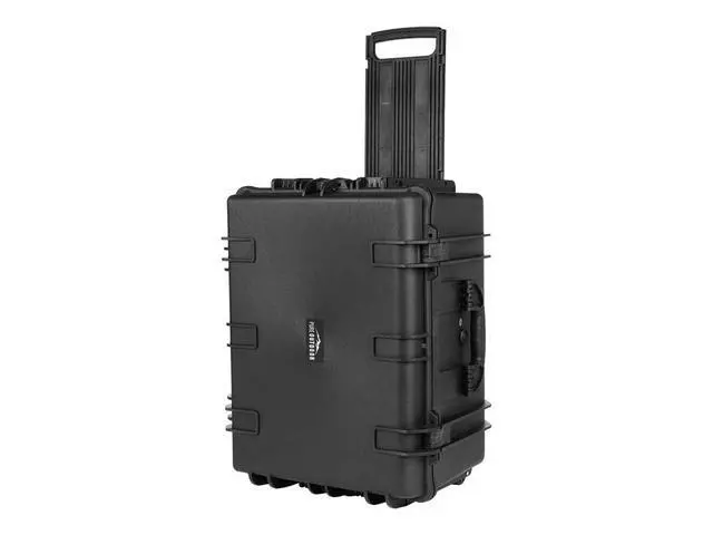 Alt view image 2 of 12 - Monoprice Weatherproof Hard Case - 26" x 20" x 14" With Wheels and Customizable Foam, IP67 Level Dust And Water Protection
