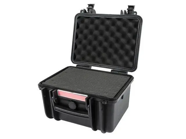 Alt view image 3 of 12 - Monoprice Weatherproof Hard Case with Customizable Foam, 12" x 10" x 8"