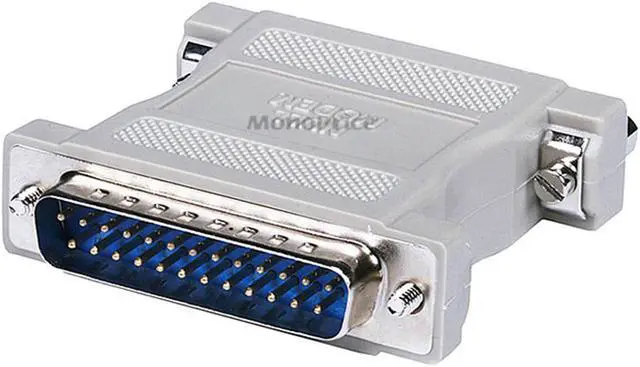Alt view image 2 of 2 - Monoprice DB25 Male/Female Null Modem Adaptor