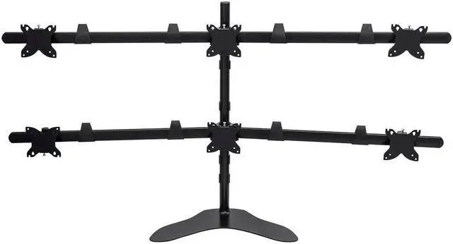 Main image of Monoprice Hex (6) Monitor Free Standing Desk Mount for 15~30in Monitors