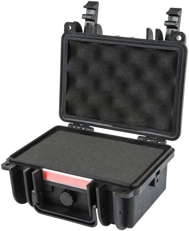 Alt view image 3 of 7 - Monoprice Weatherproof Hard Case - 8in x 7in x 4in With Customizable Foam, IP67, Shockproof, Customizable Name Plate