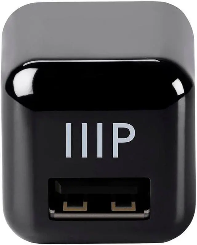 Alt view image 2 of 7 - Monoprice 15984 USB 2.4A Mini Travel Charger