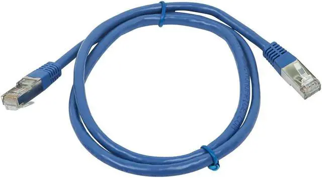 Alt view image 2 of 6 - Monoprice Cat6A Ethernet Patch Cable - 3 Feet - Blue | Network Internet Cord - Zeroboot, RJ45, Stranded, 550Mhz, STP, Pure Bare Copper Wire, 10G, 26AWG - Entegrade Series